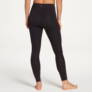 Calia Womens Power Sculpt High Rise Body Smoothing Leggings Black Size S